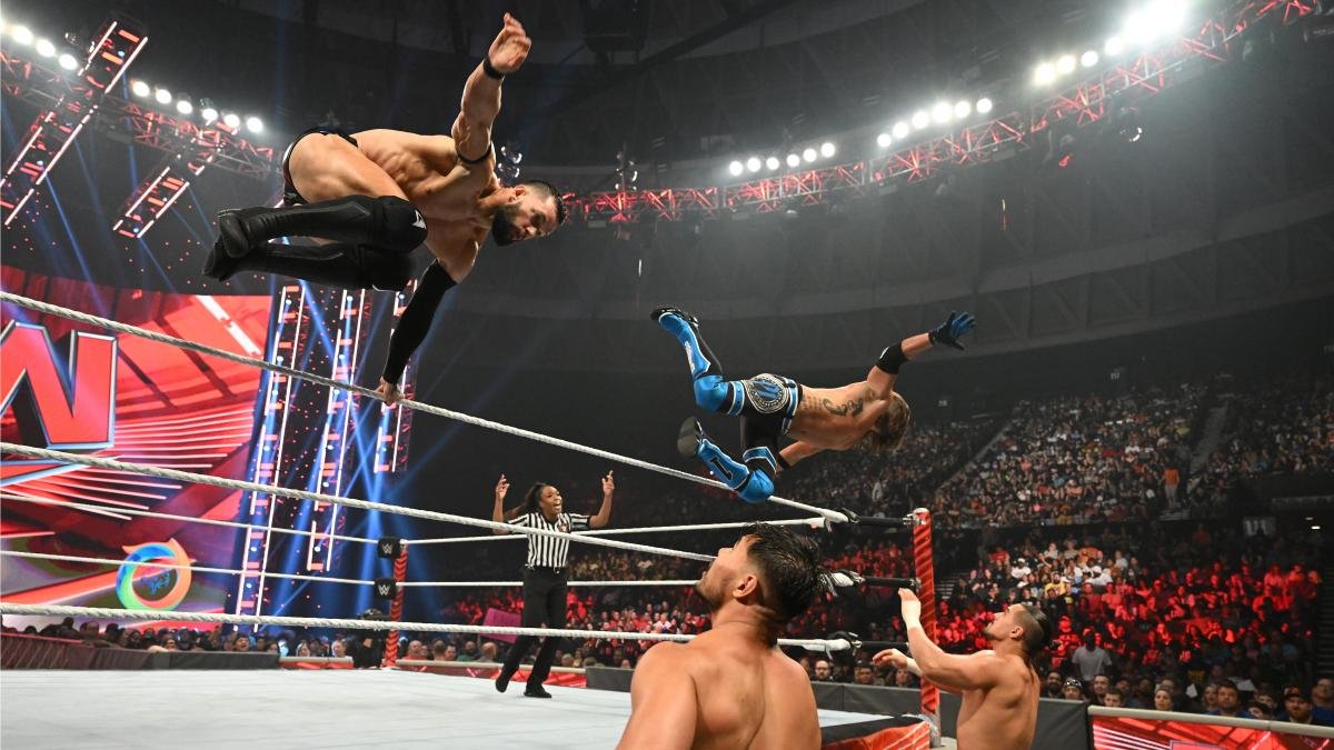 Styles, Balor vs Lotharios