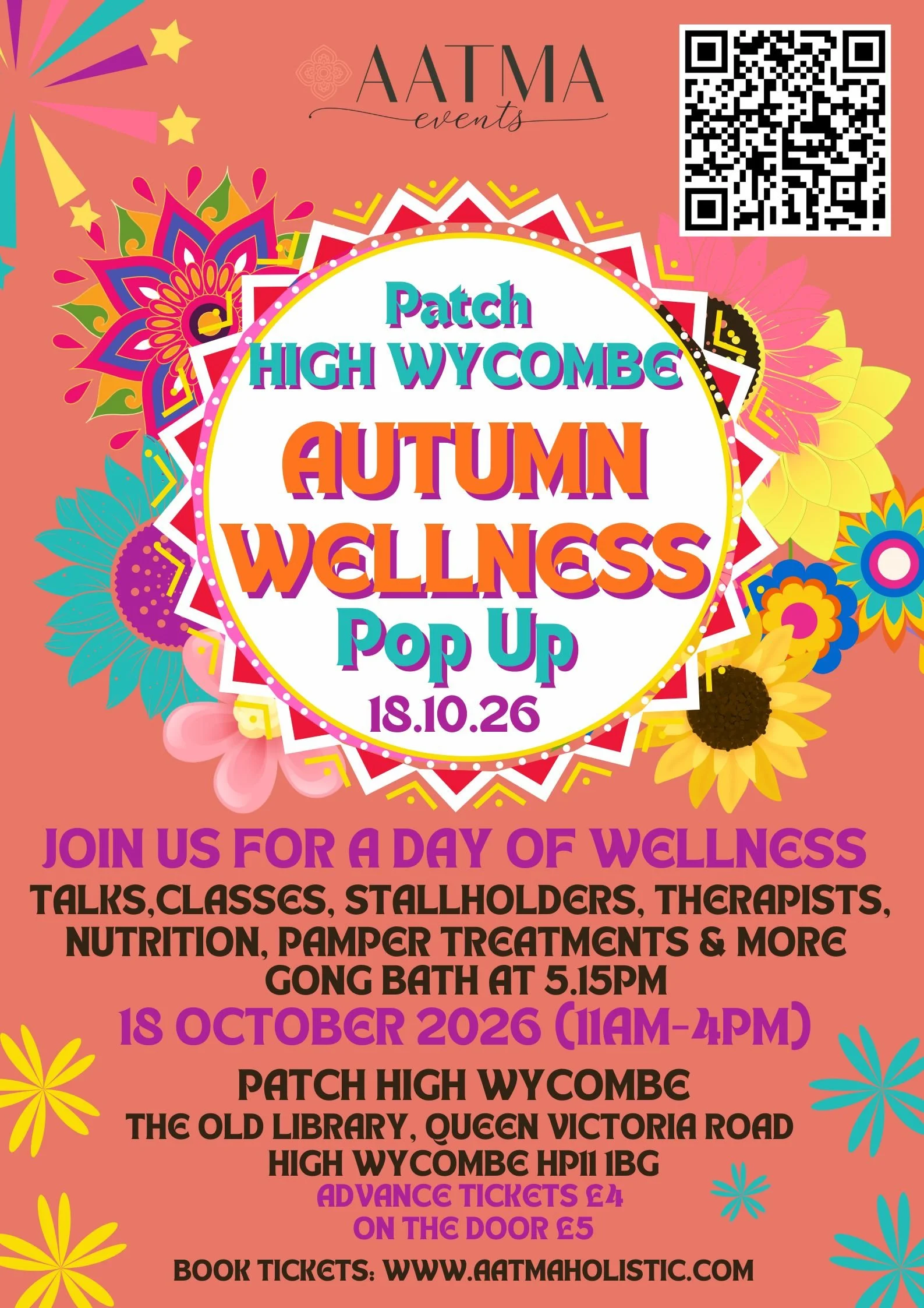 Autumn Wellness Pop Up at the Patch High Wycombe