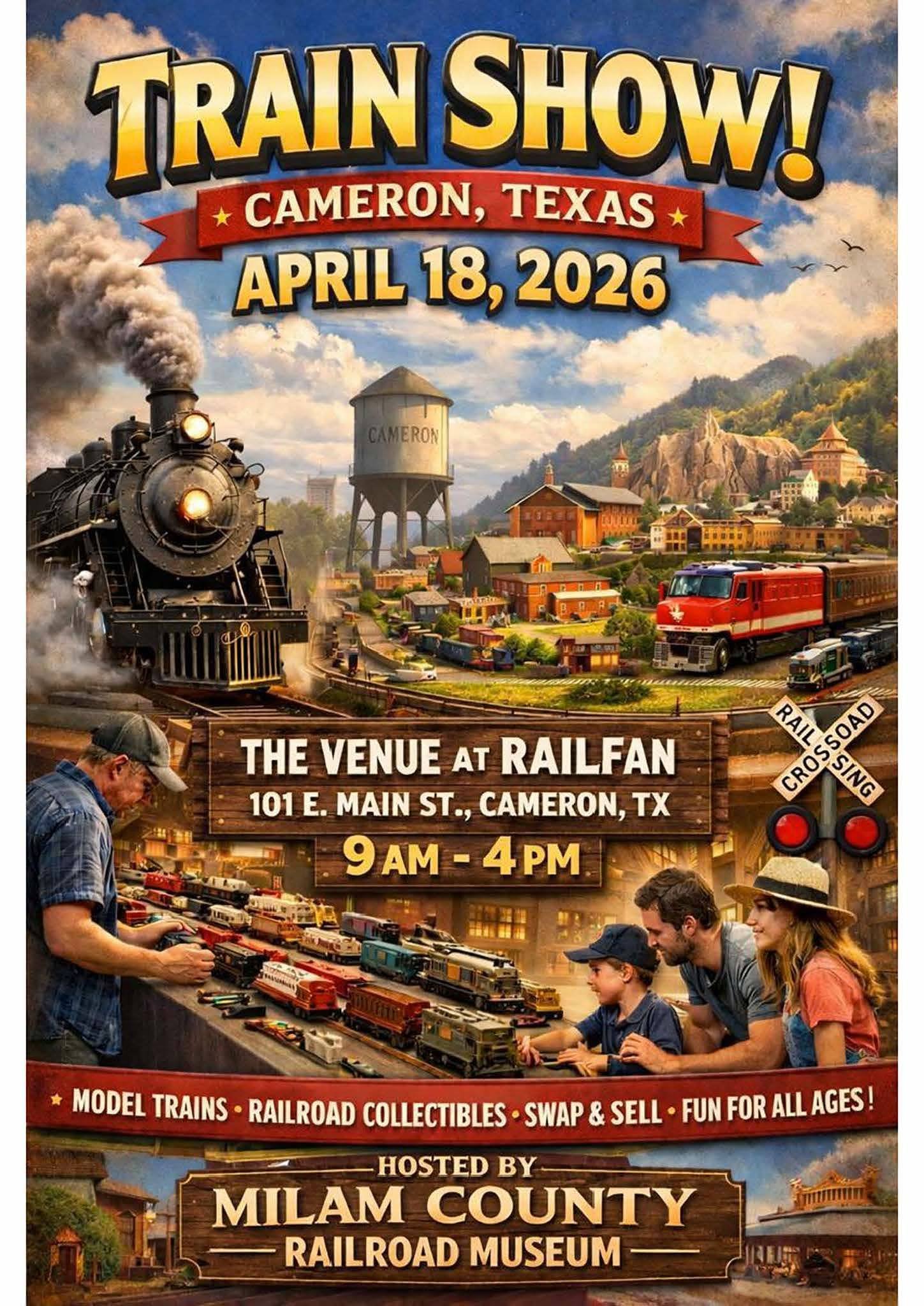 Old Town Cameron Train Show