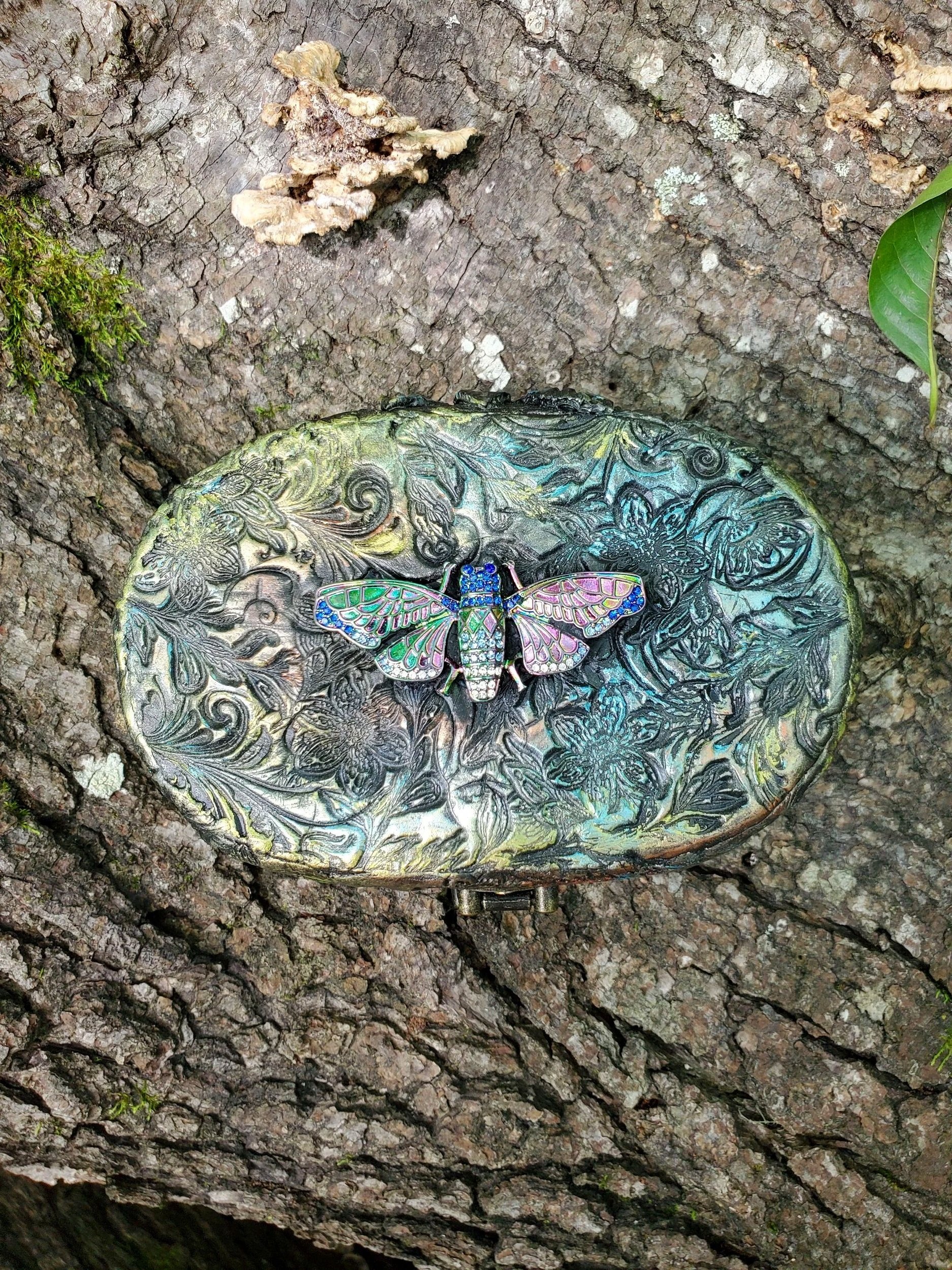 Rainbow Cicada Box