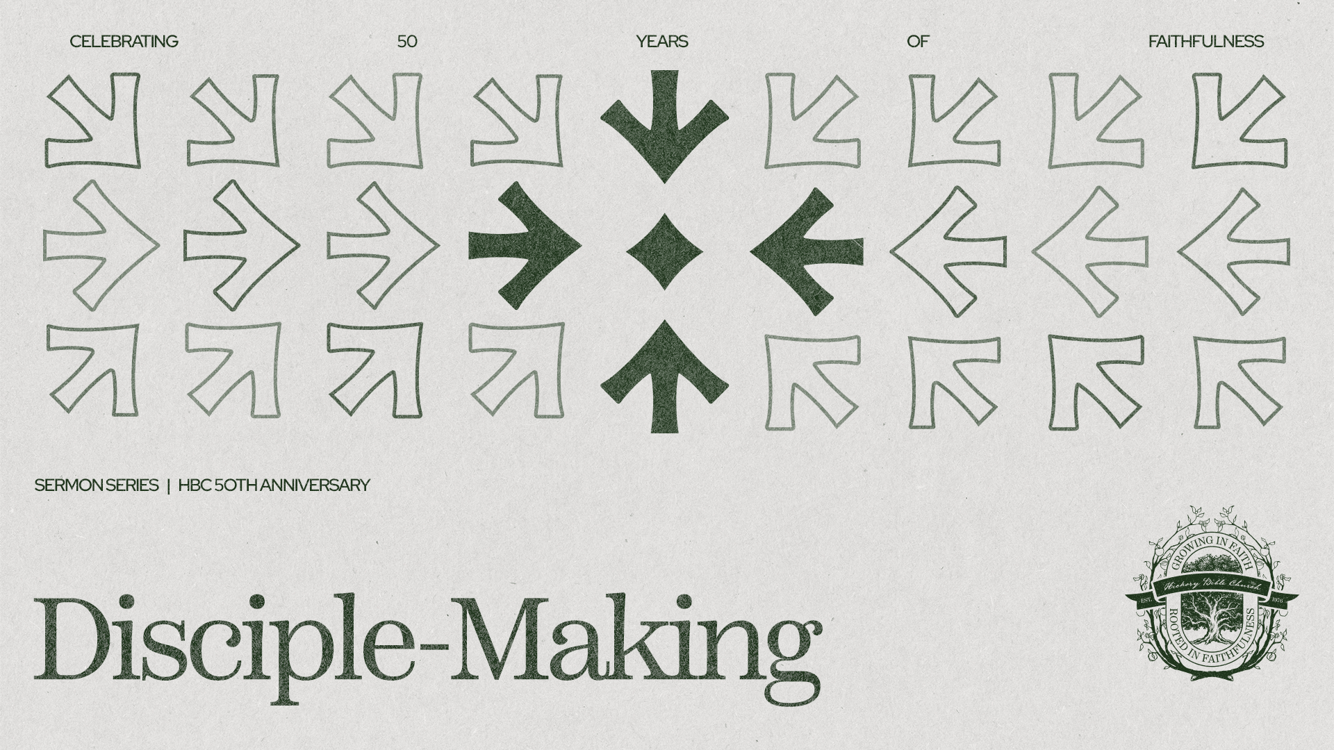 VALUES &amp; VISION: DISCIPLE-MAKING