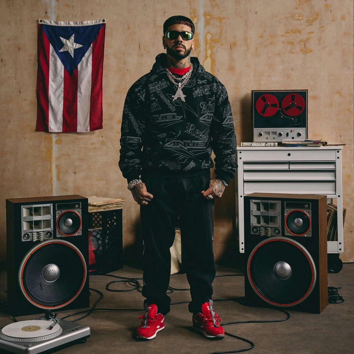 Reebok FW25 Anuel AA "Music Love" Campaign (2025)