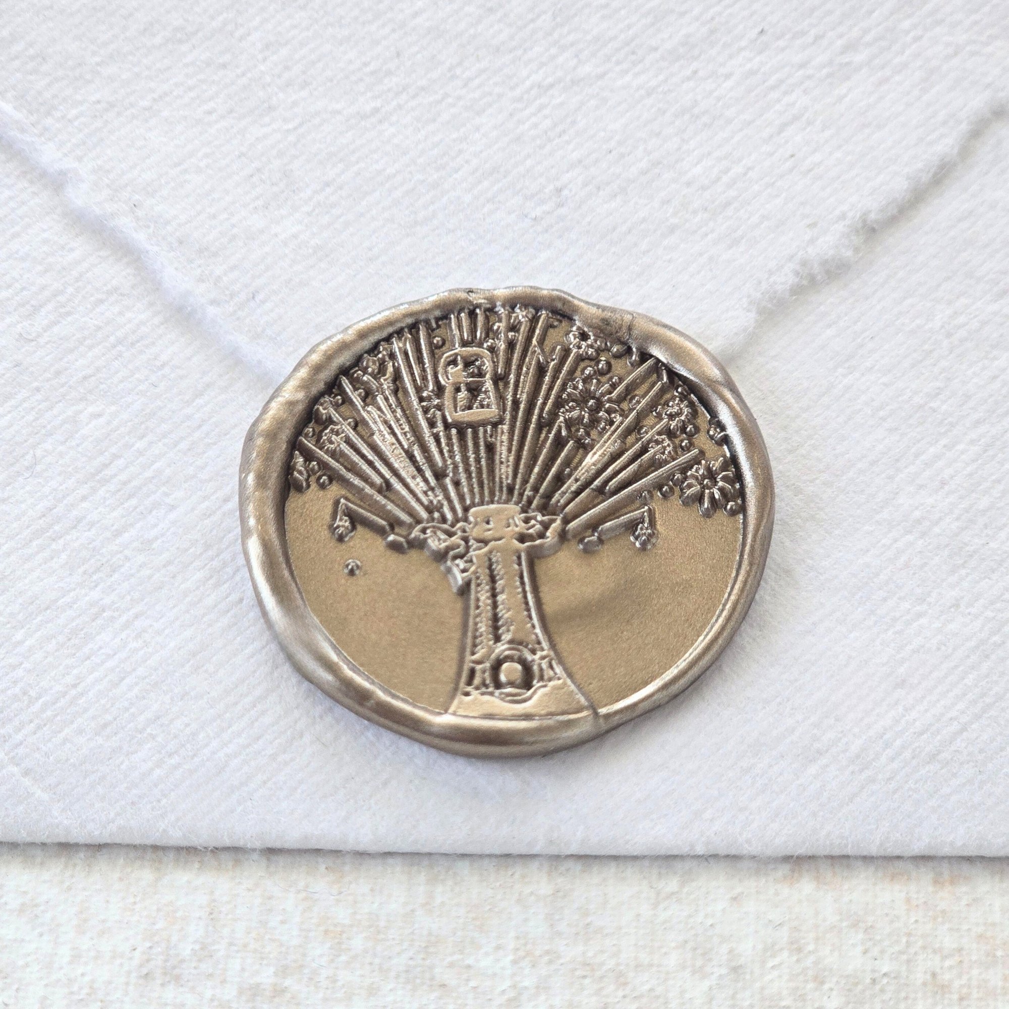 Pop, Fizz, Clink- Handmade Self-Adhesive Wax Seals