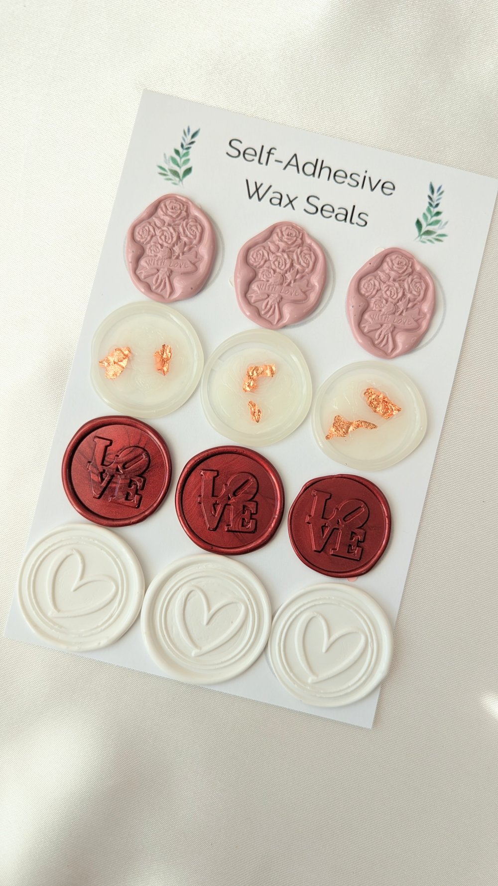 anezus Wax Envelope Seal Stamp Kit, anezus 645pcs Wax Letter Seal