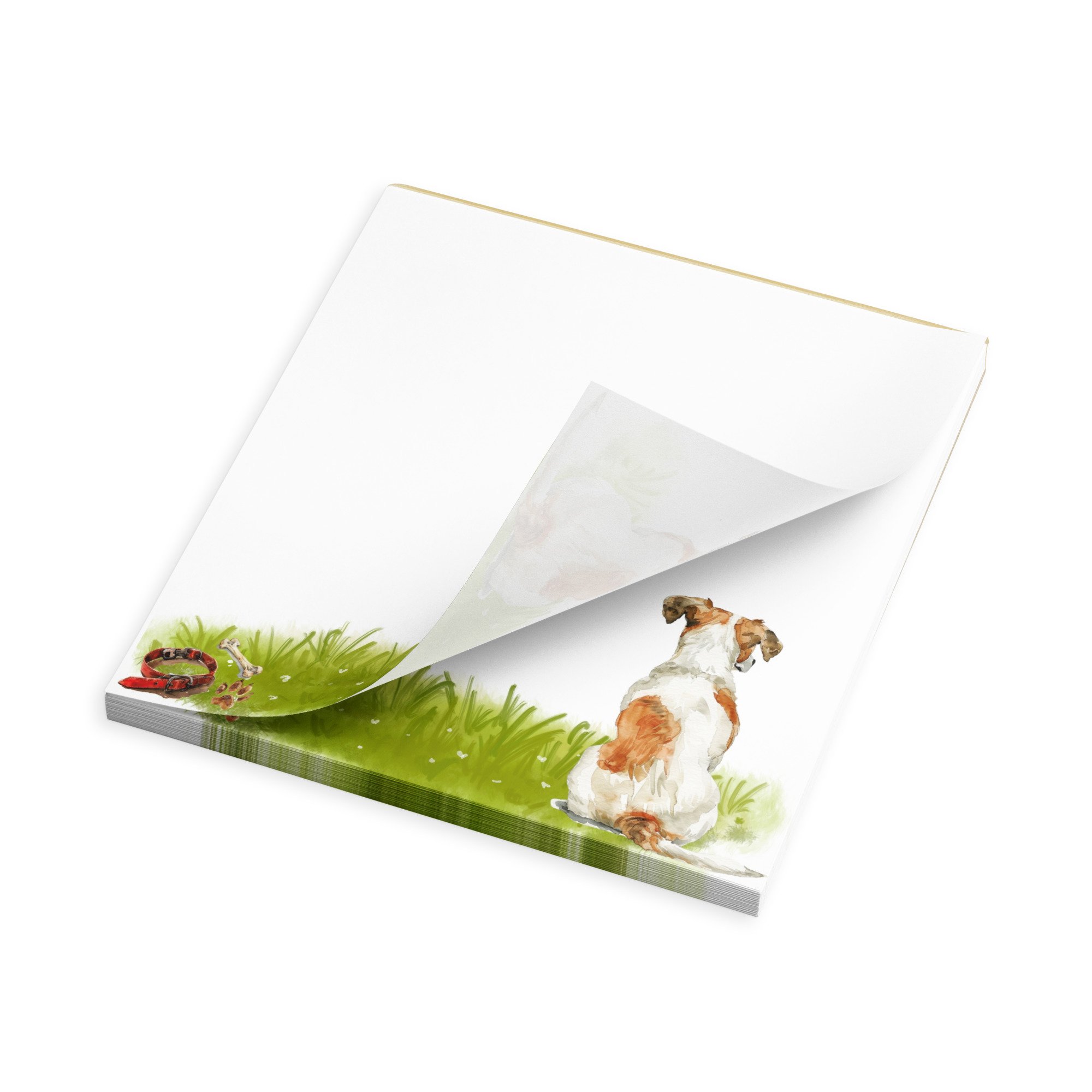 Watercolor Mini Terrier- 5.5x6 Notepad