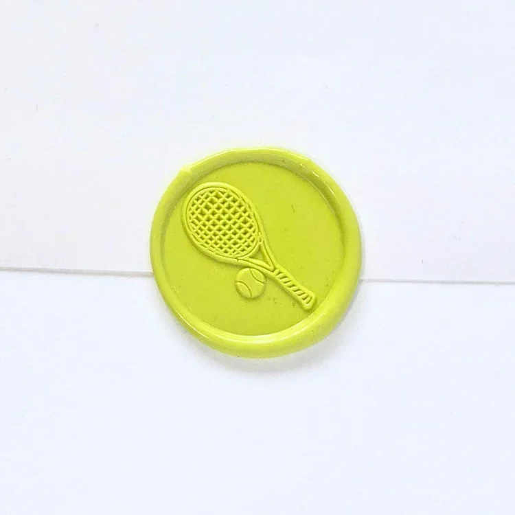 Tennis- Handmade Self-Adhesive Wax Seal Stickers