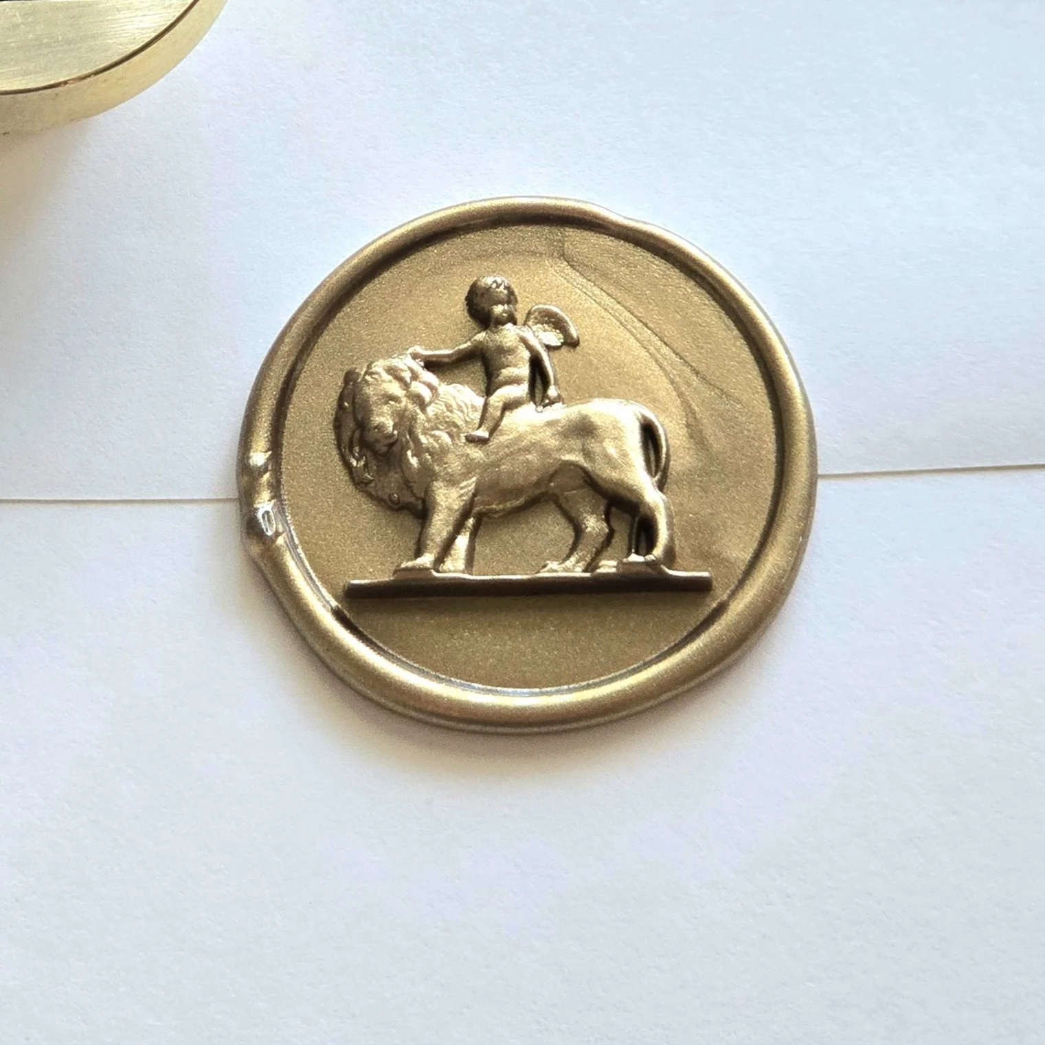 Cherub- Handmade Self- Adhesive Wax Seals