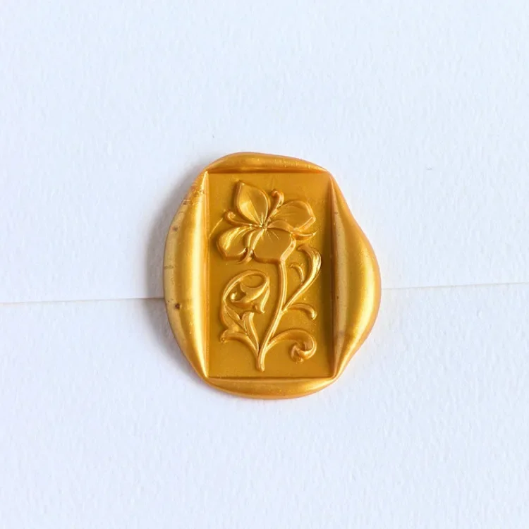 Calanthe - Handmade Self-Adhesive Wax Seals