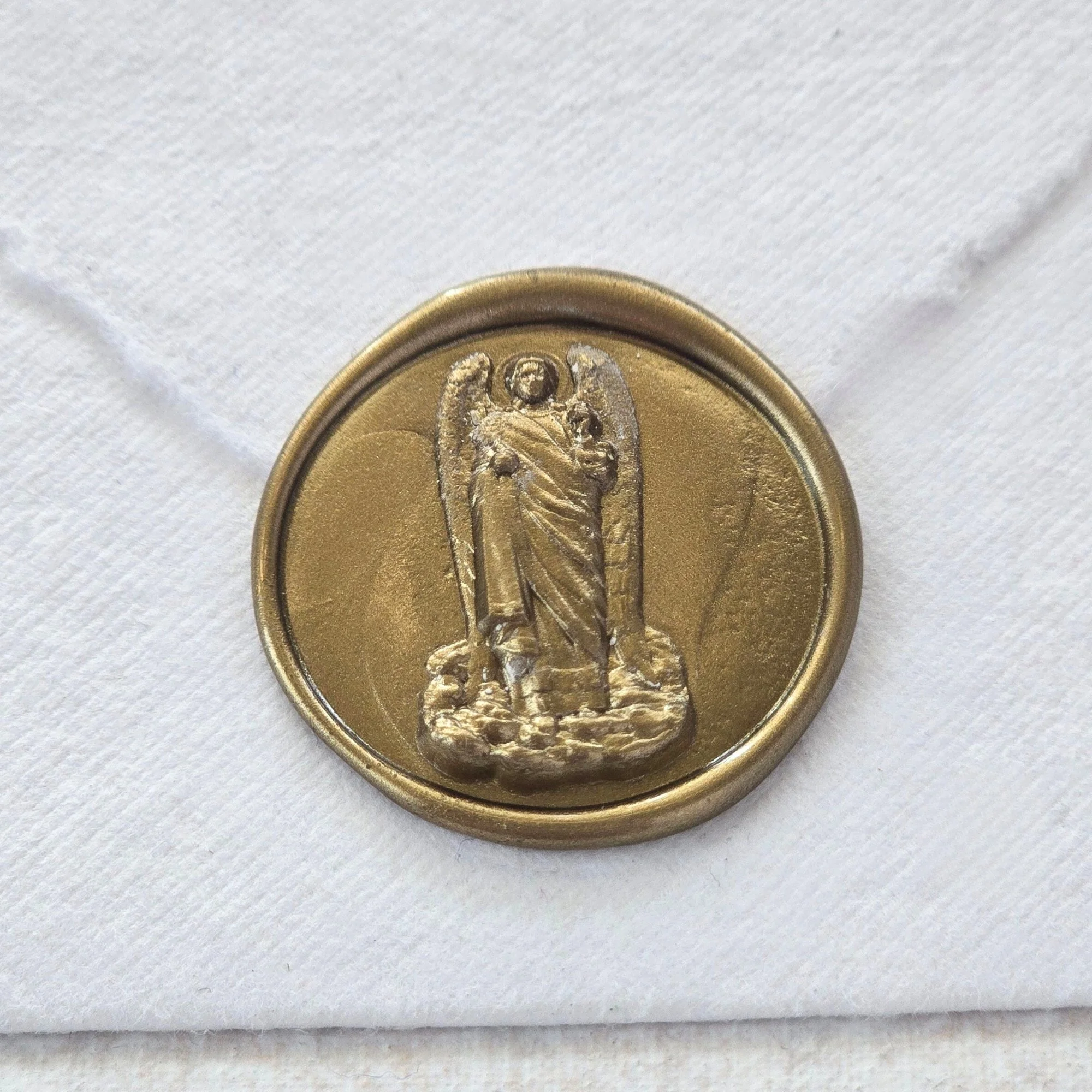 Archangel-  Handmade Self-Adhesive Wax Seals