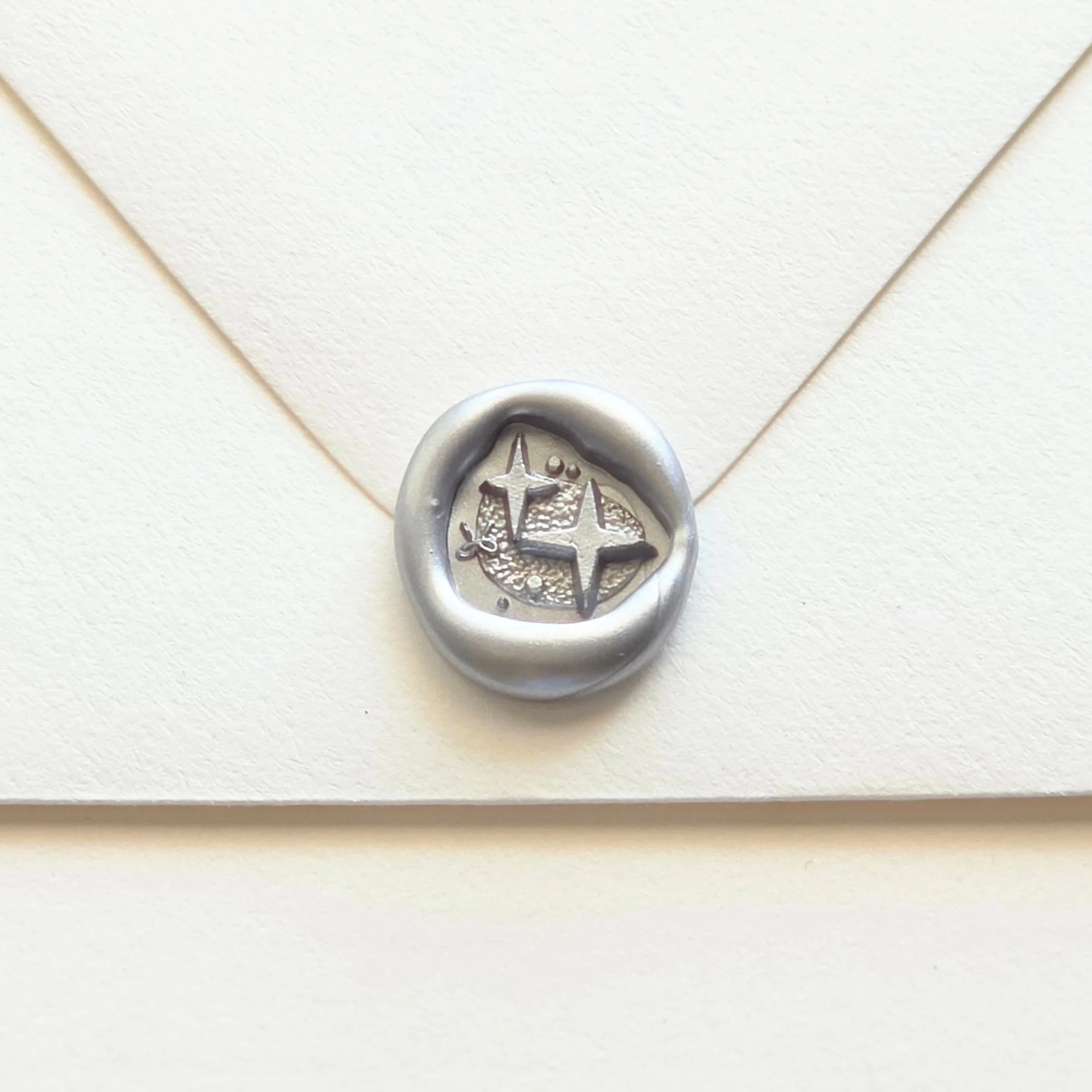 Mini Stardust- Handmade Self-Adhesive Wax Seals