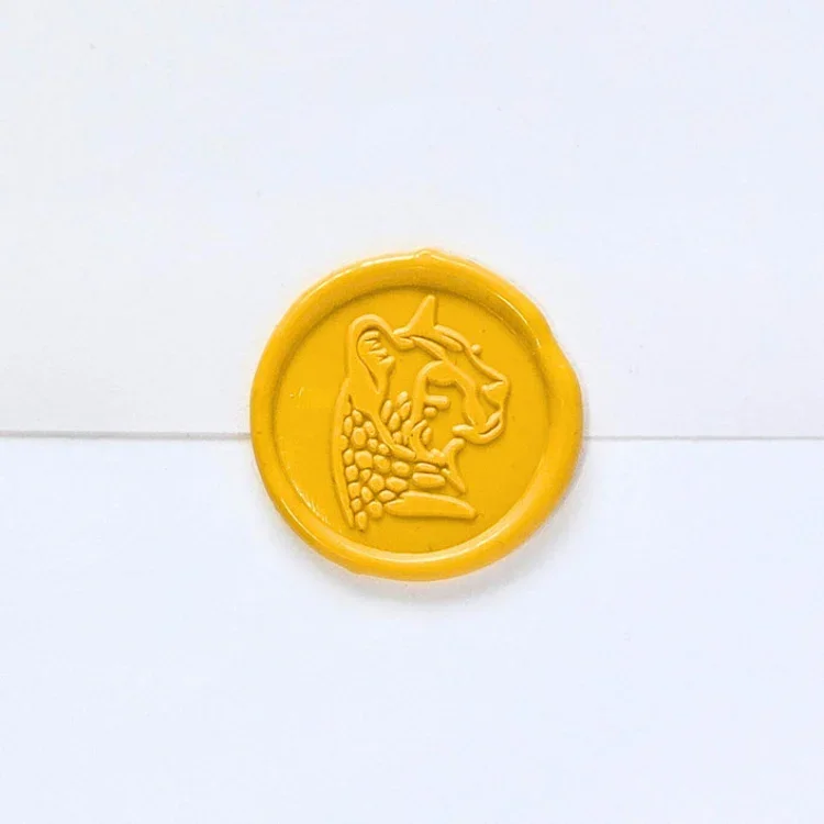 Cheetah- Handmade Self-Adhesive Wax Seal Stickers