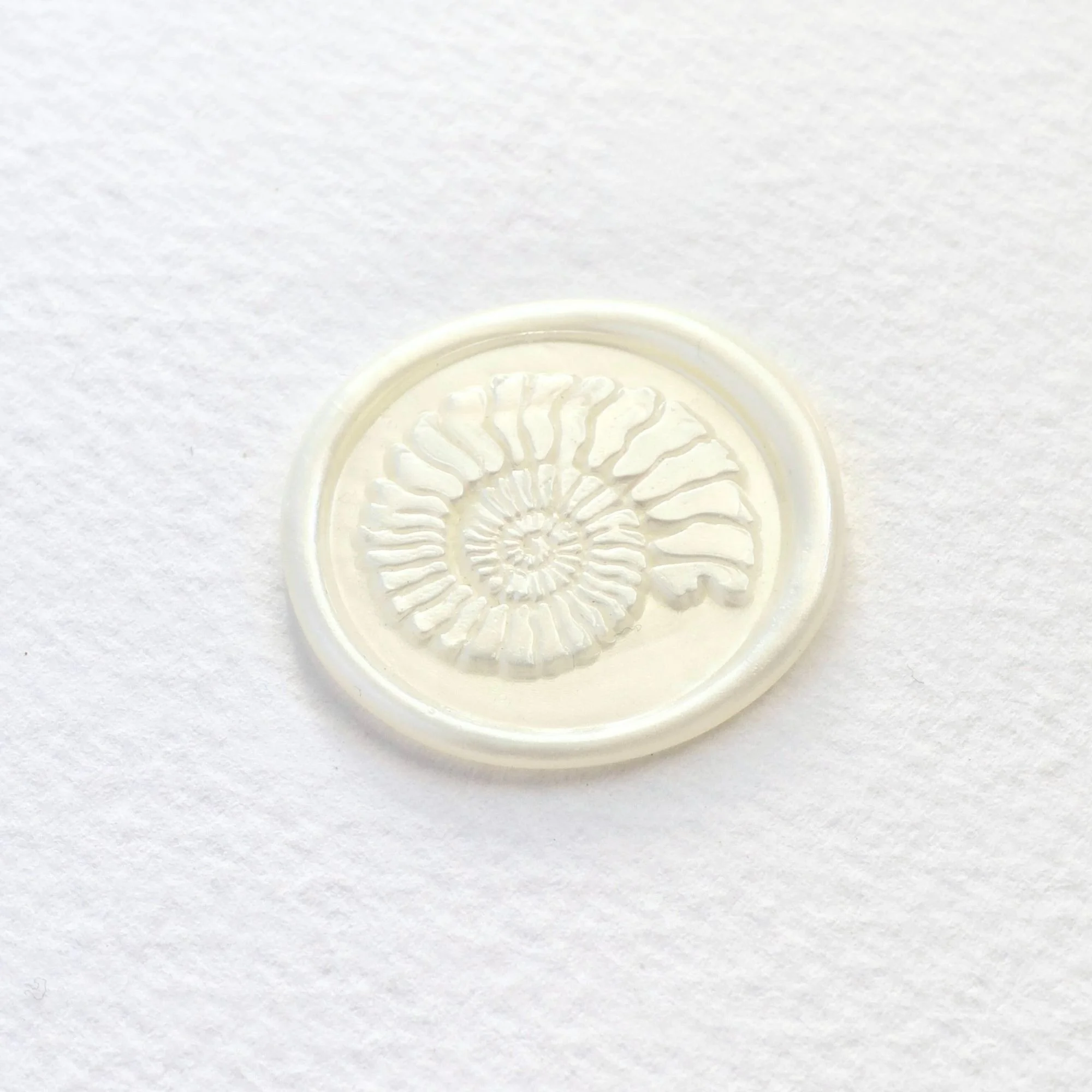 Spiral Seashell Handmade Self-Adhesive Wax Seals