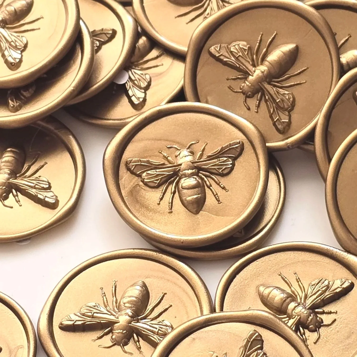 Bee Mine- Handmade Self-Adhesive Wax Seals