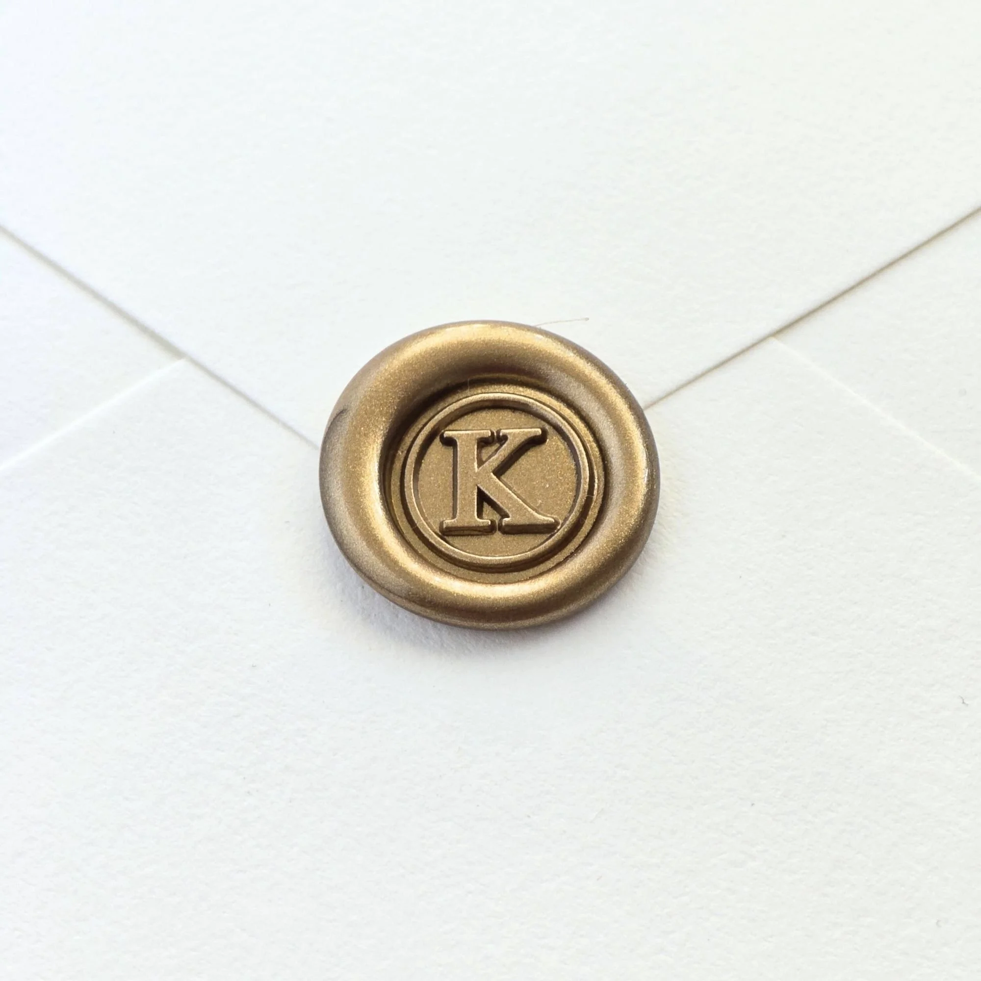 Mini Monogram (A-Z)- Handmade Self-Adhesive Wax Seal Stickers