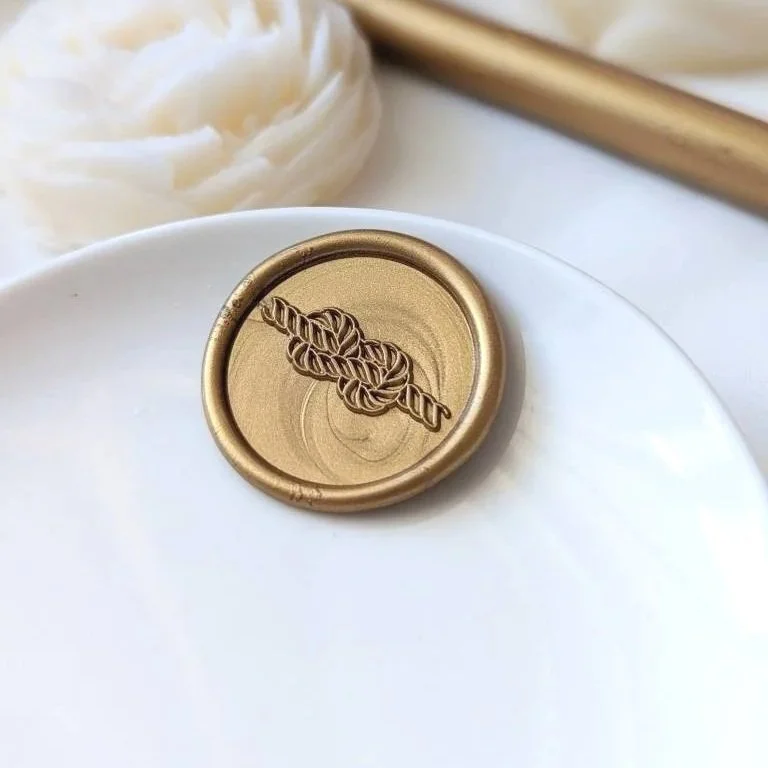 Tie the Knot Handmade Self Adhesive Wax Seals