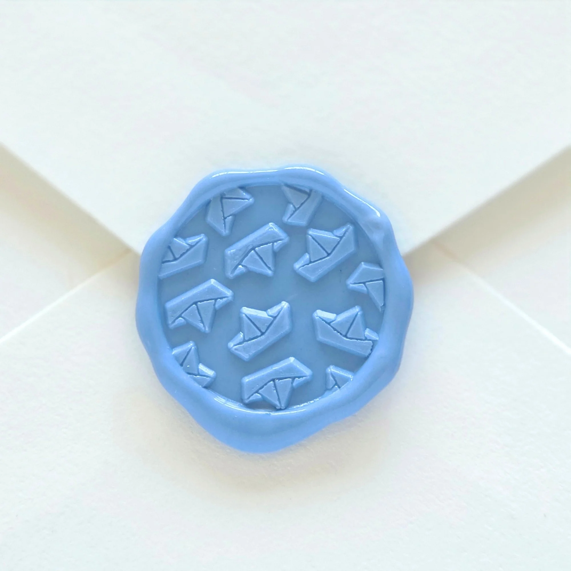 Paper Boat- Handmade Self-Adhesive Wax Seals