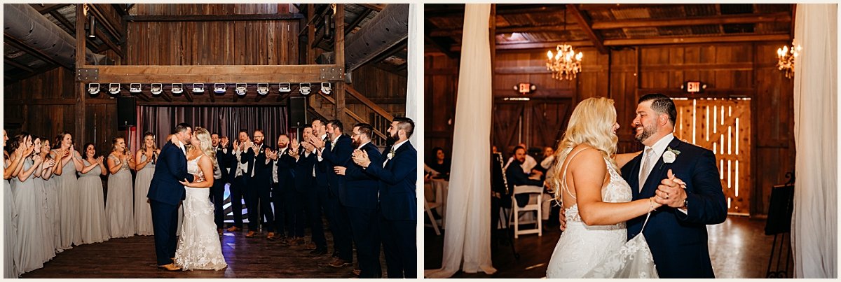 Bride and groom first dance | Lauren Crumpler Photography | Texas Wedding Photographer