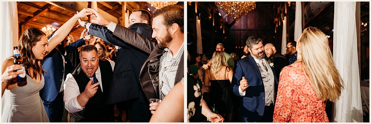 Guests dance the night away at the wedding reception | Lauren Crumpler Photography | Texas Wedding Photographer