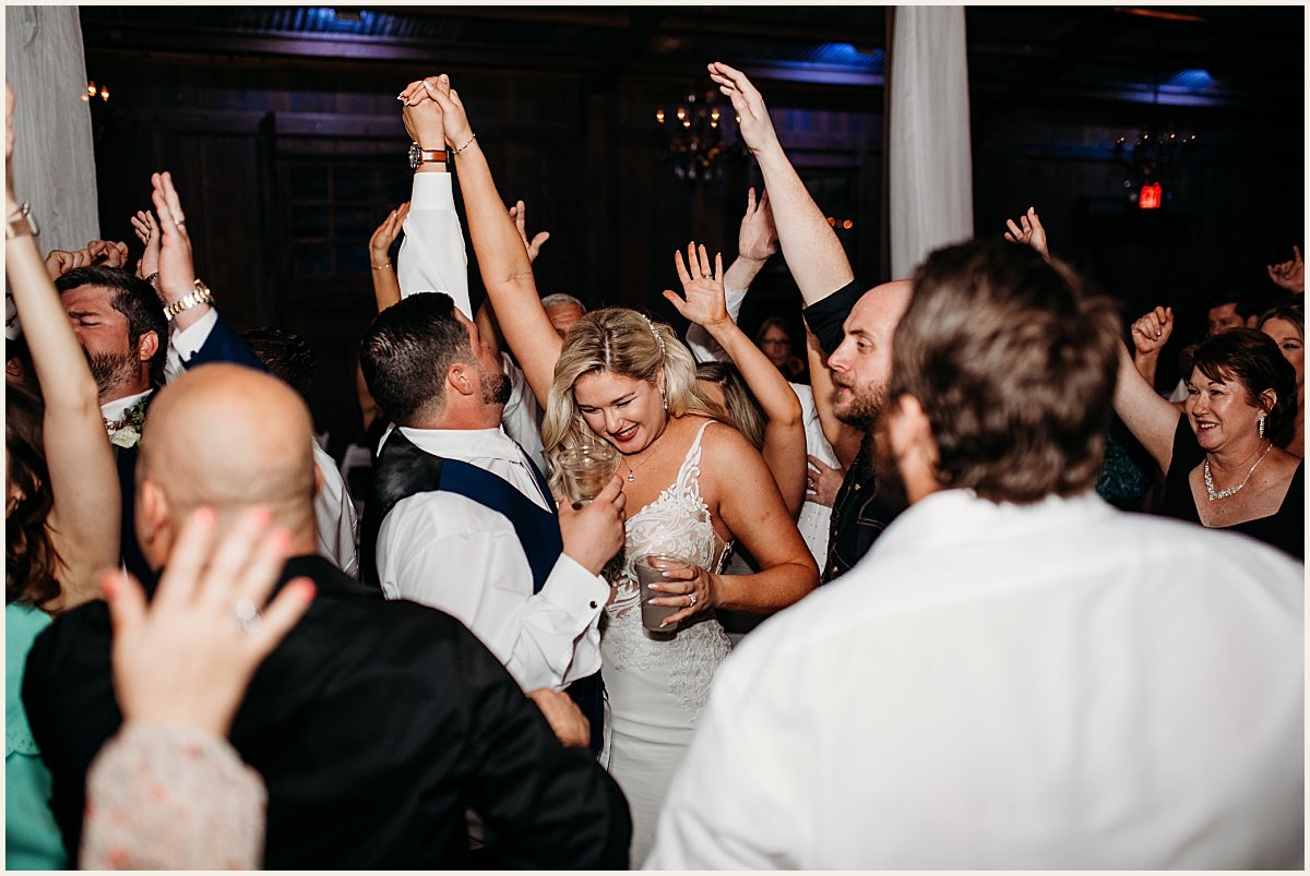 Guests dance the night away at the wedding reception | Lauren Crumpler Photography | Texas Wedding Photographer