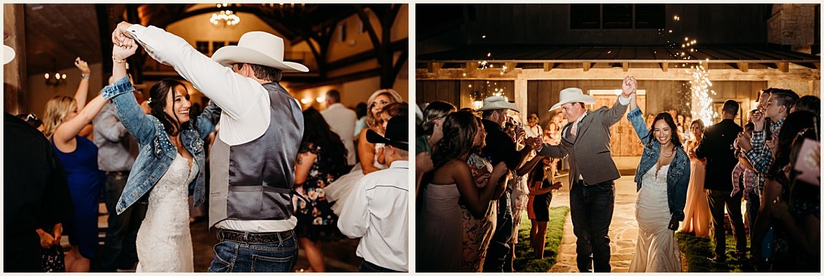 Wedding reception at La Bonne Vie Ranch | Lauren Crumpler Photography | Texas Wedding Photographer
