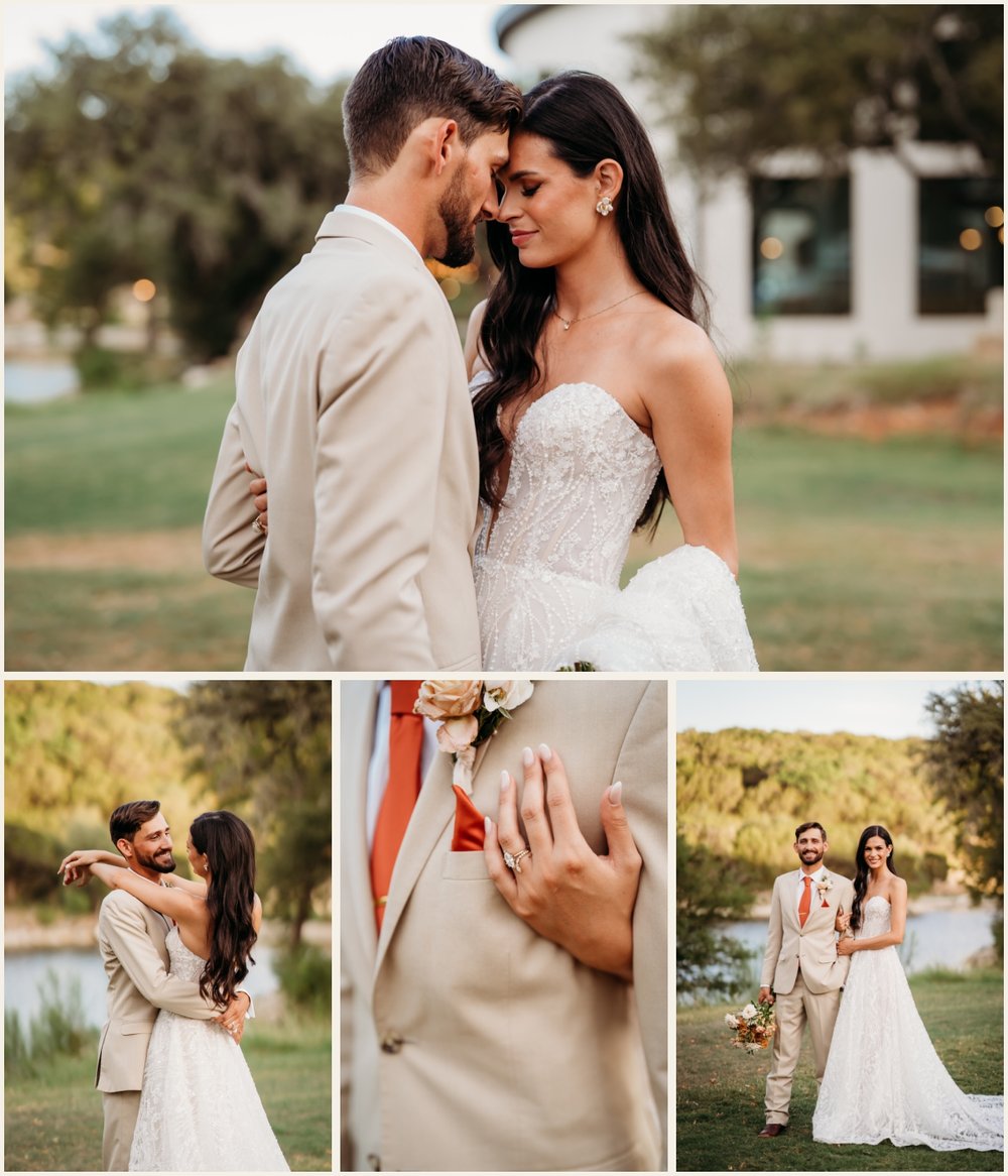 Wedding Portraits at The Preserve at Canyon Lake | Lauren Crumpler Photography | Texas Wedding Photographer