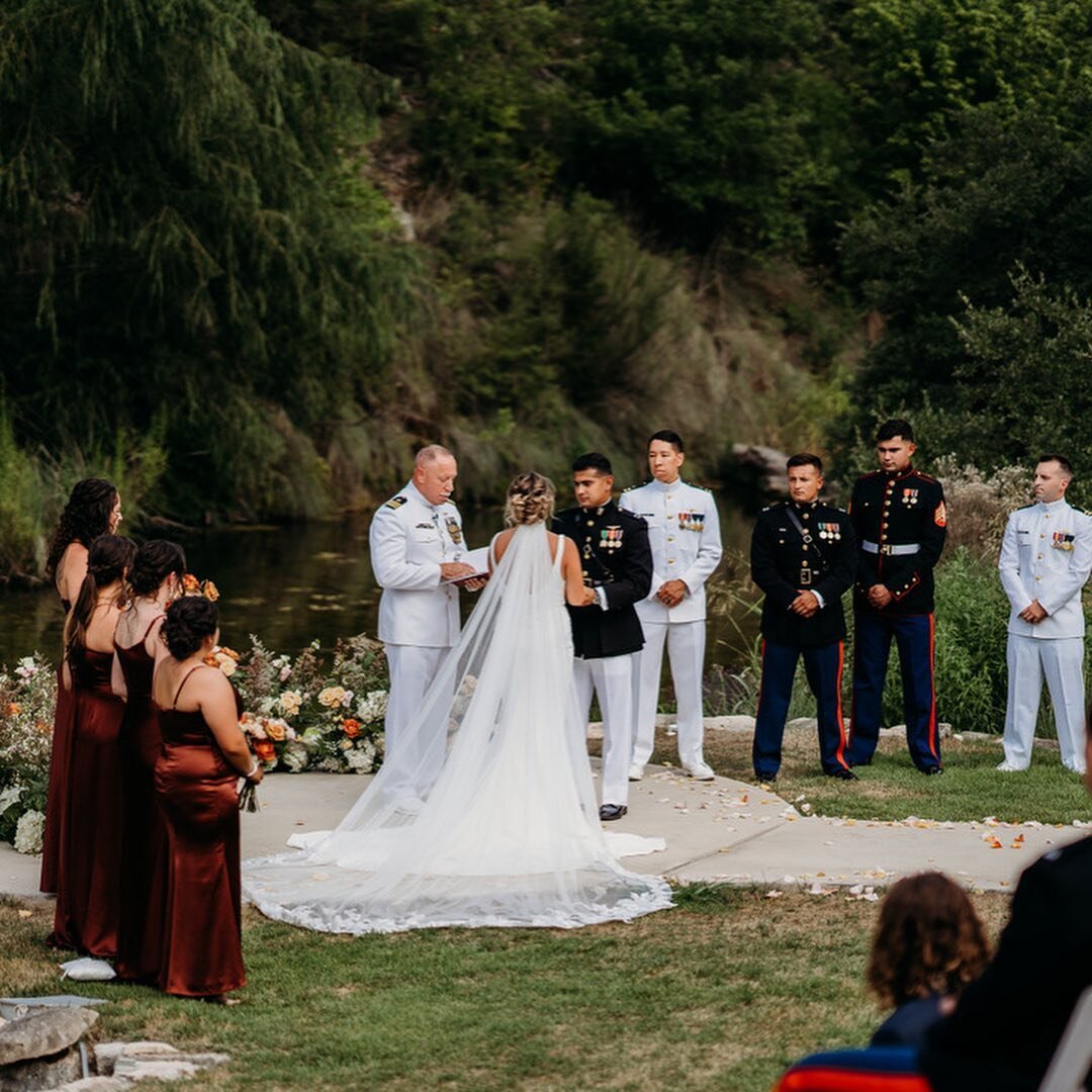 Honoring those that have served and sending love to those currently serving. Thank you ❤️. 

#justmarried #wedding #texaswedding 
#weddinginspo #texasweddingphotographer #bride #groom #bridalinspo #weddingdress #weddingring #shesaidyes #theknot #colo