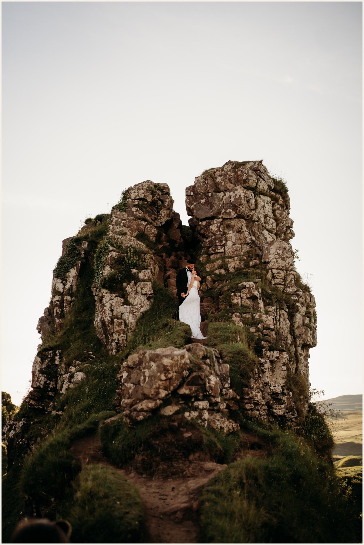 Elopement Ceremony at Sunset in Scotland | Lauren Crumpler Photography | Elopement Wedding Photographer