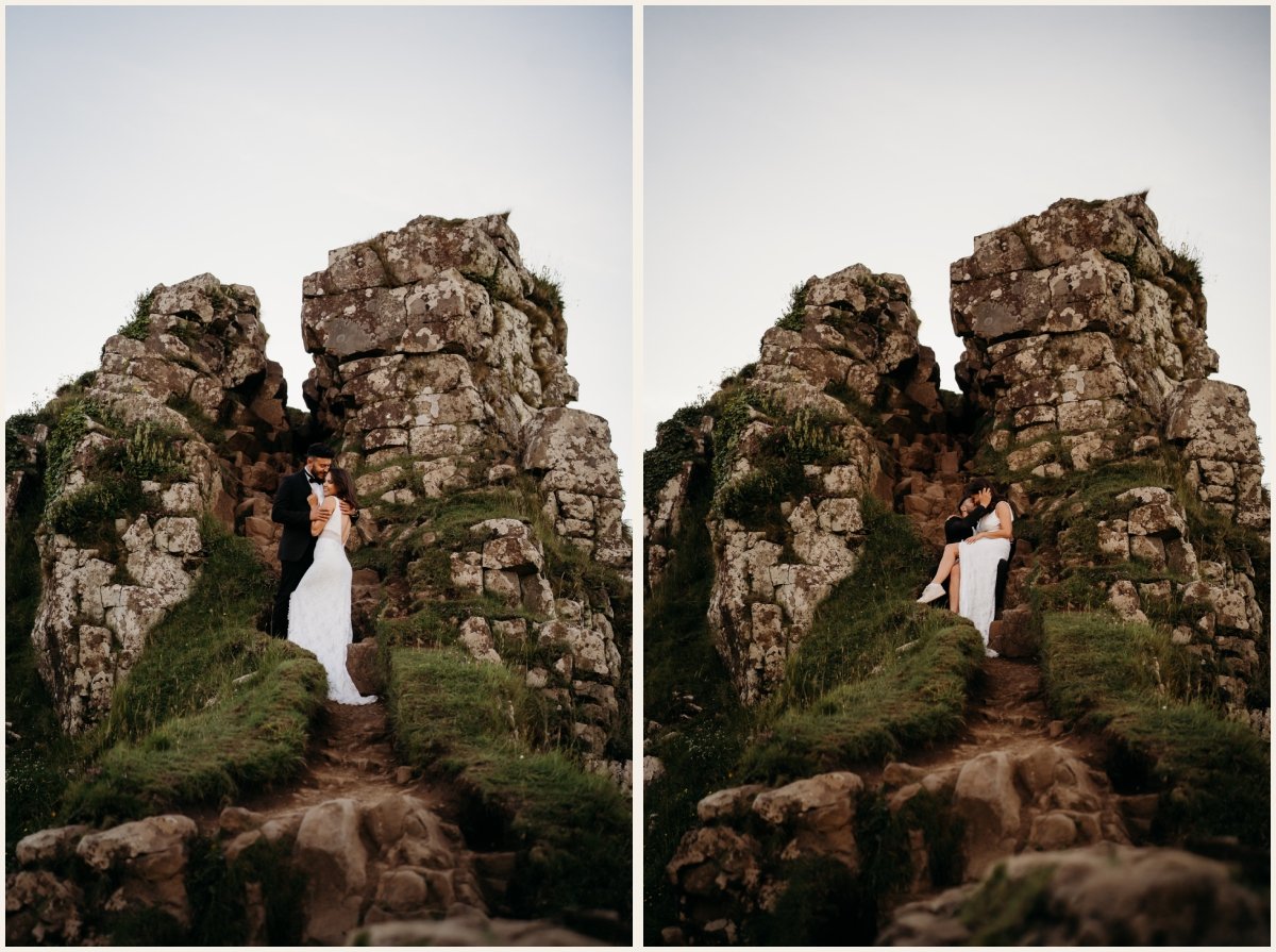 Elopement Ceremony at Sunset in Scotland | Lauren Crumpler Photography | Elopement Wedding Photographer