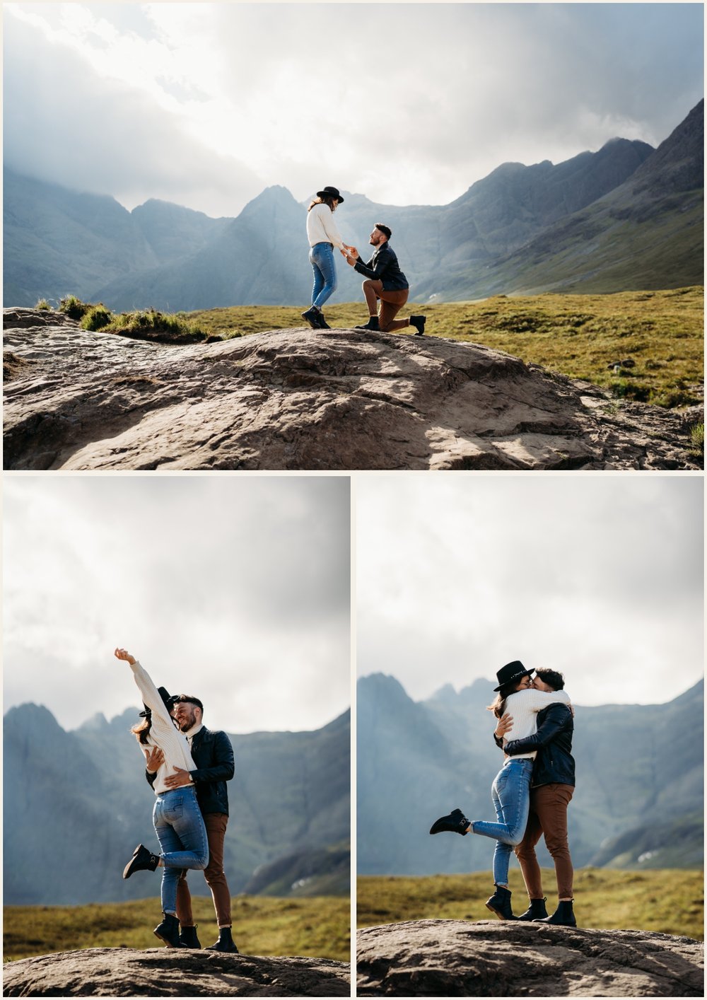 Engagement Photoshoot at the Fairy Pools in Scotland | Lauren Crumpler Photography | Elopement Wedding Photographer