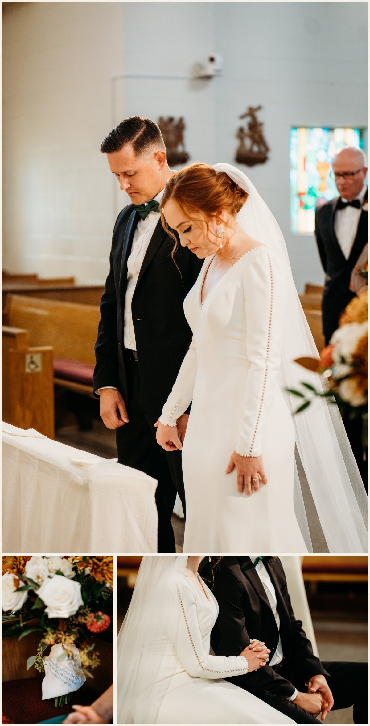 Wedding Ceremony at St. Anthony De Padua | Lauren Crumpler Photography | Texas Wedding Photographer