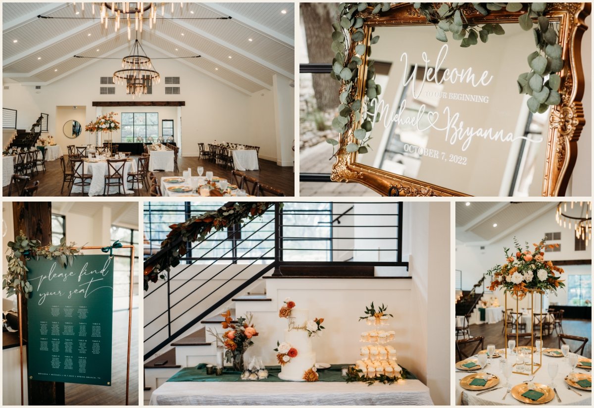 Wedding Reception details at Hayes Hollow | Lauren Crumpler Photography | Texas Wedding Photographer