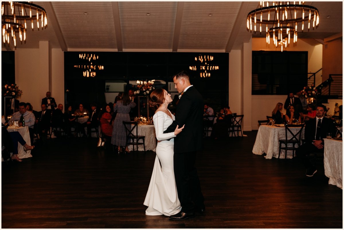 First Dance with the Bride and Groom | Lauren Crumpler Photography | Texas Wedding Photographer