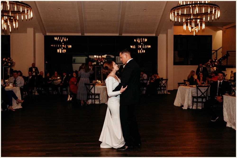 First Dance with the Bride and Groom | Lauren Crumpler Photography | Texas Wedding Photographer