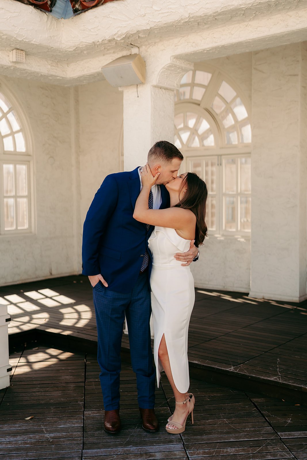 Elegant Engagement Session at St. Anthony Hotel, TX