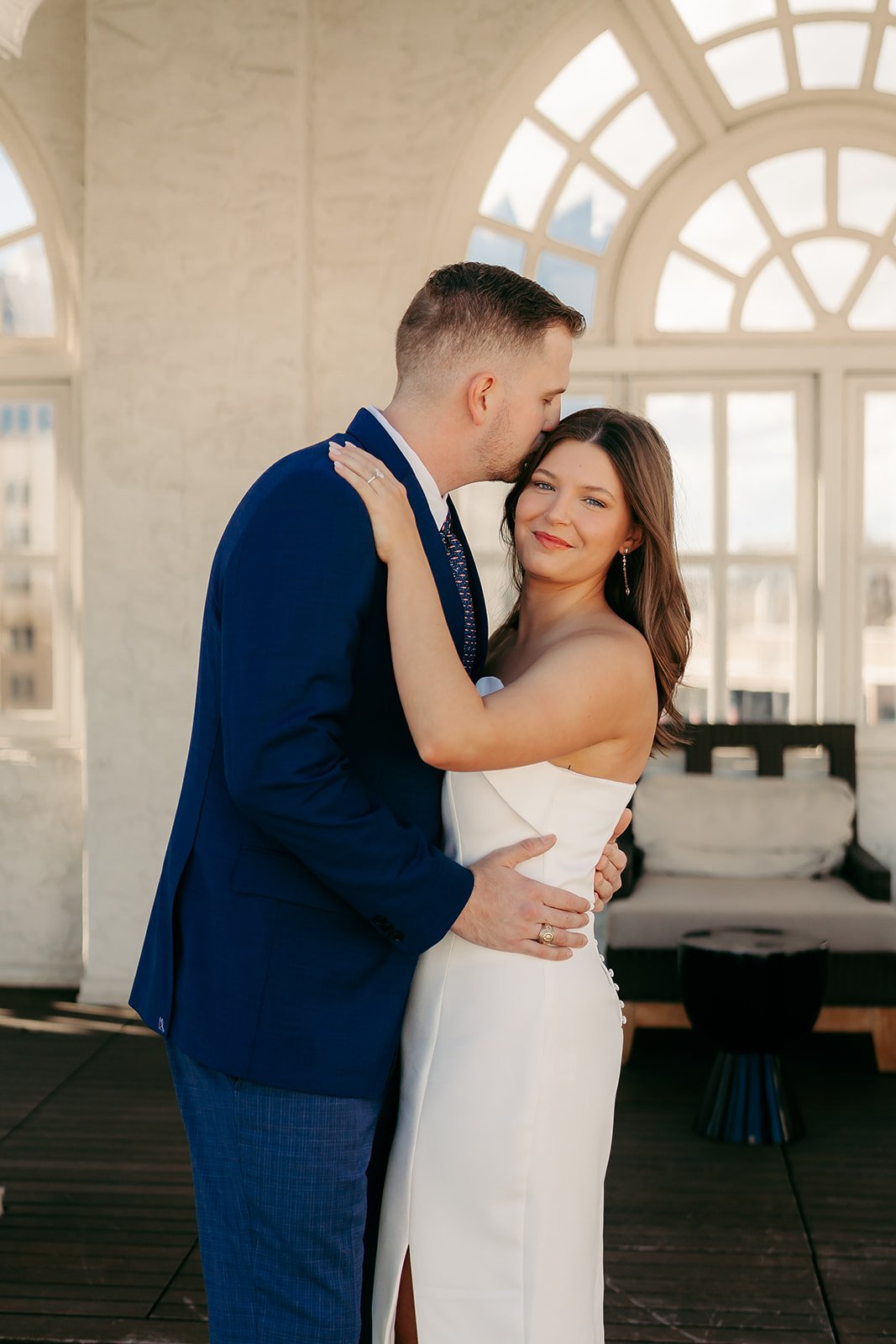 Elegant Engagement Session at St. Anthony Hotel, TX