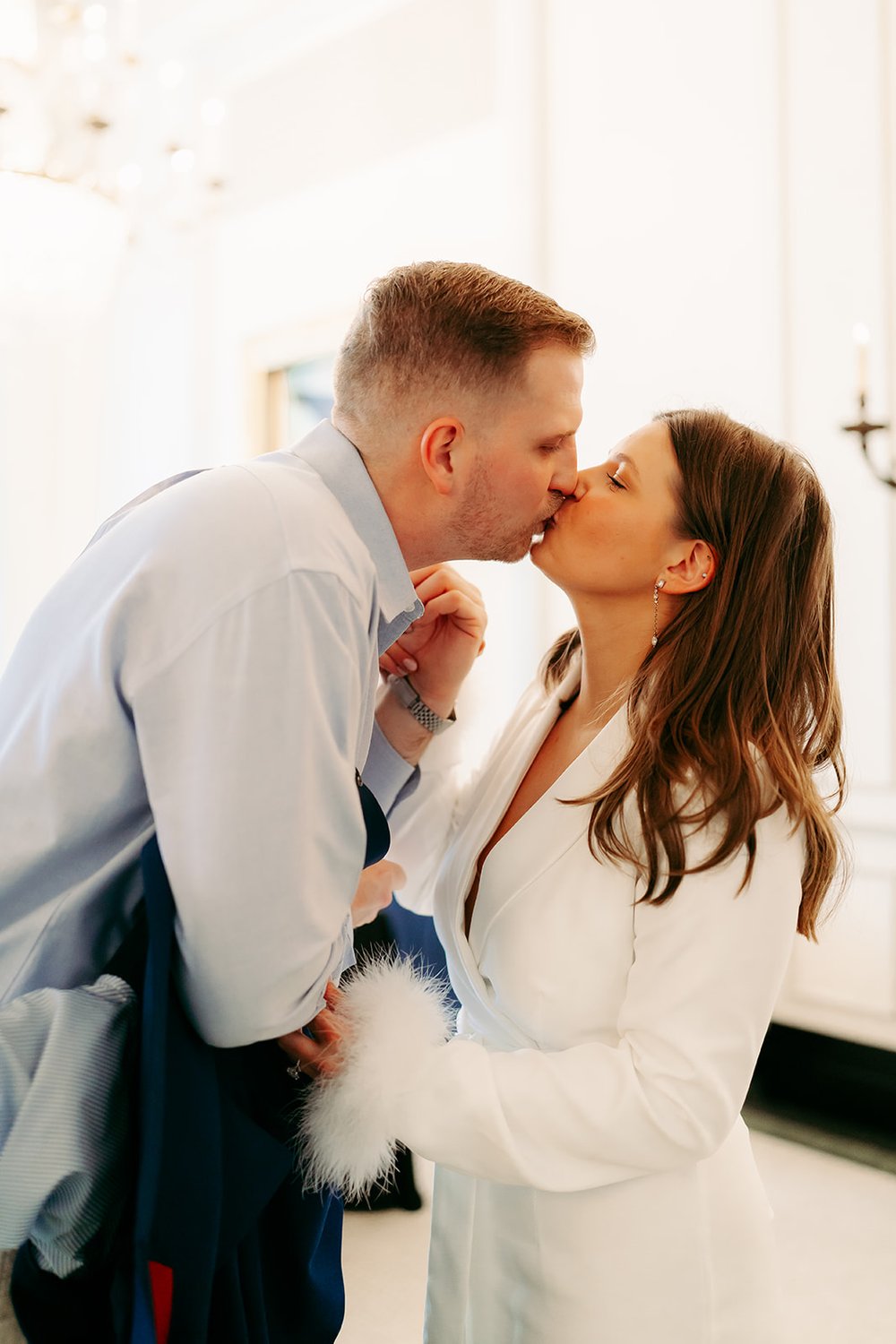 Elegant Engagement Session at St. Anthony Hotel, TX