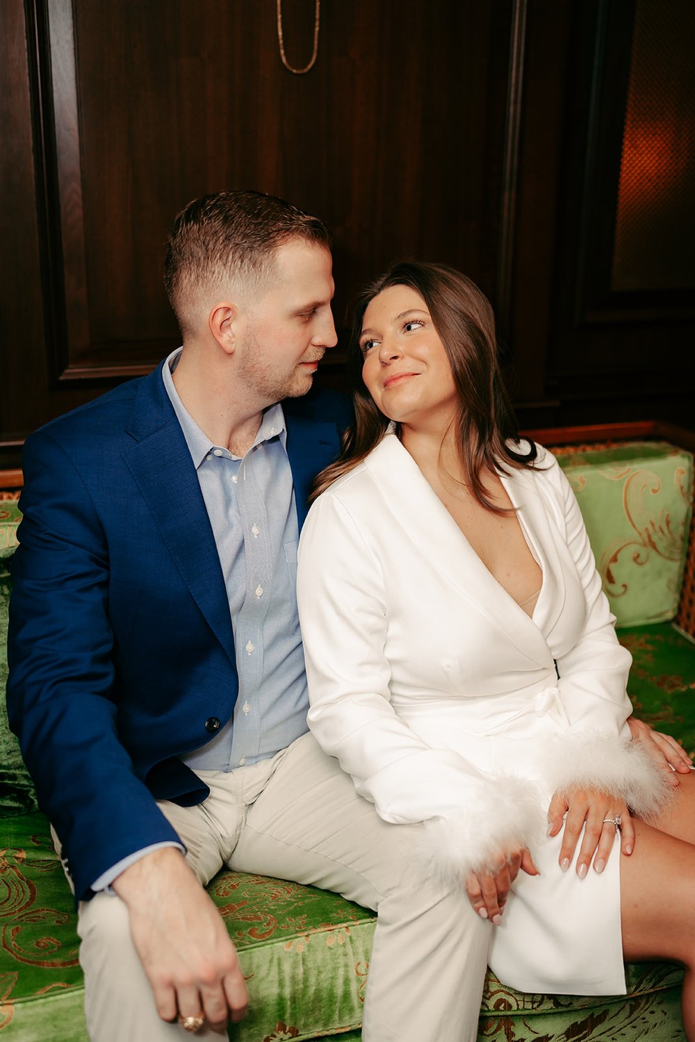 Elegant Engagement Session at St. Anthony Hotel, TX