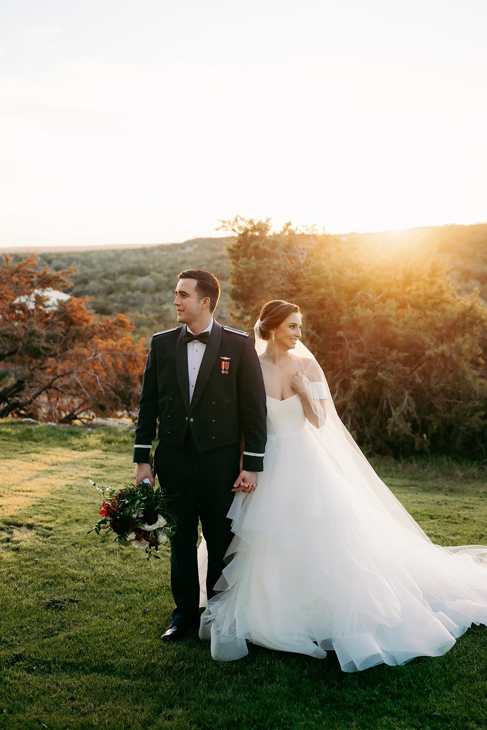 Beautiful Winter Wedding at Canyonwood Ridge, TX