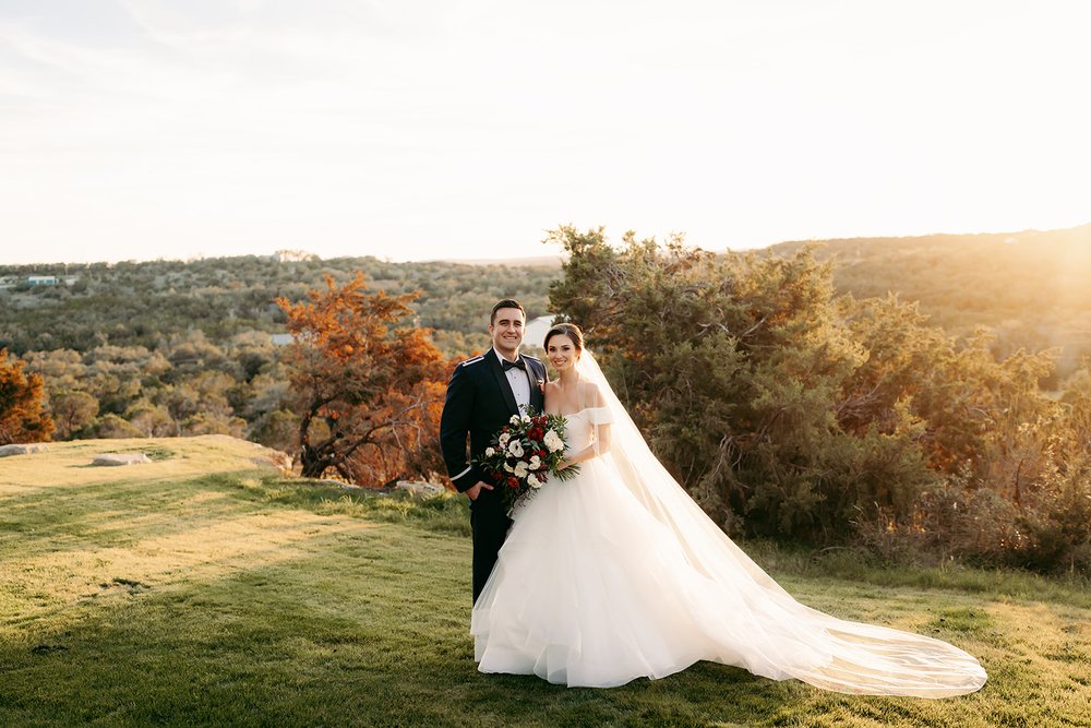 Beautiful Winter Wedding at Canyonwood Ridge, TX