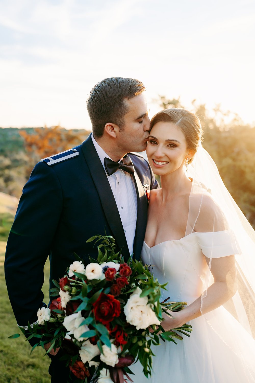 Beautiful Winter Wedding at Canyonwood Ridge, TX