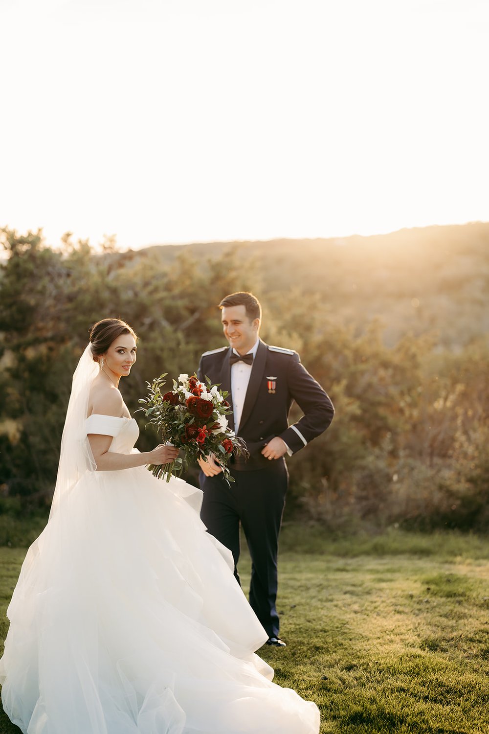 Beautiful Winter Wedding at Canyonwood Ridge, TX