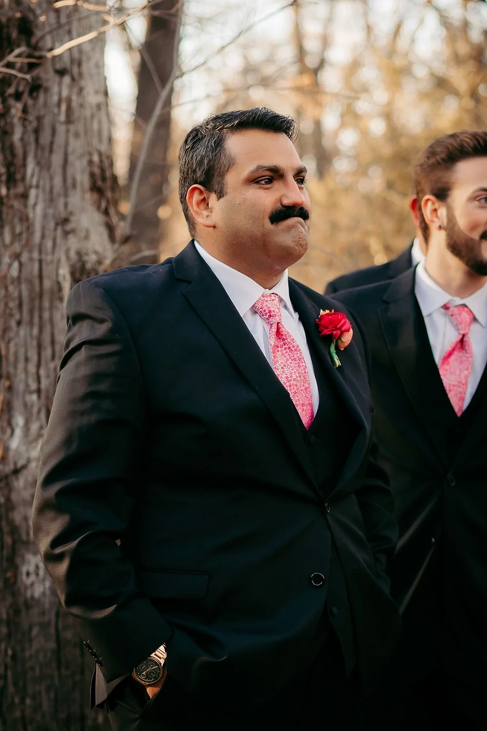 Woodsy Winter Wedding at Merrick Hollow in Wellston, OK