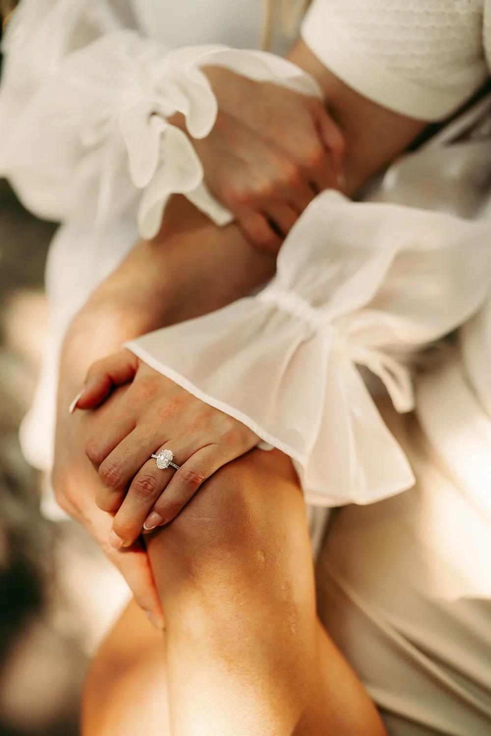 Whimsical Engagement Session at Dallas Arboretum