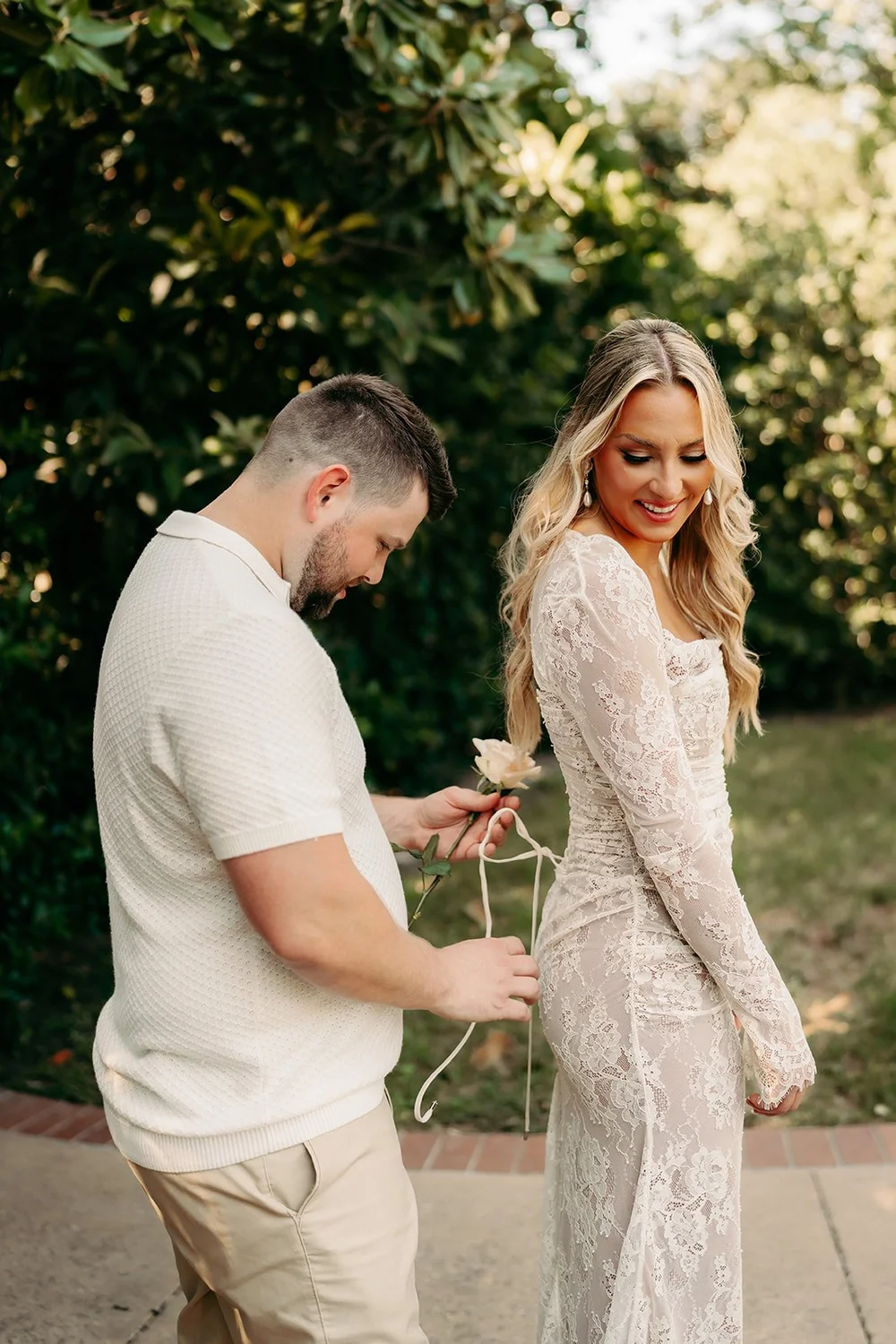 Whimsical Engagement Session at Dallas Arboretum