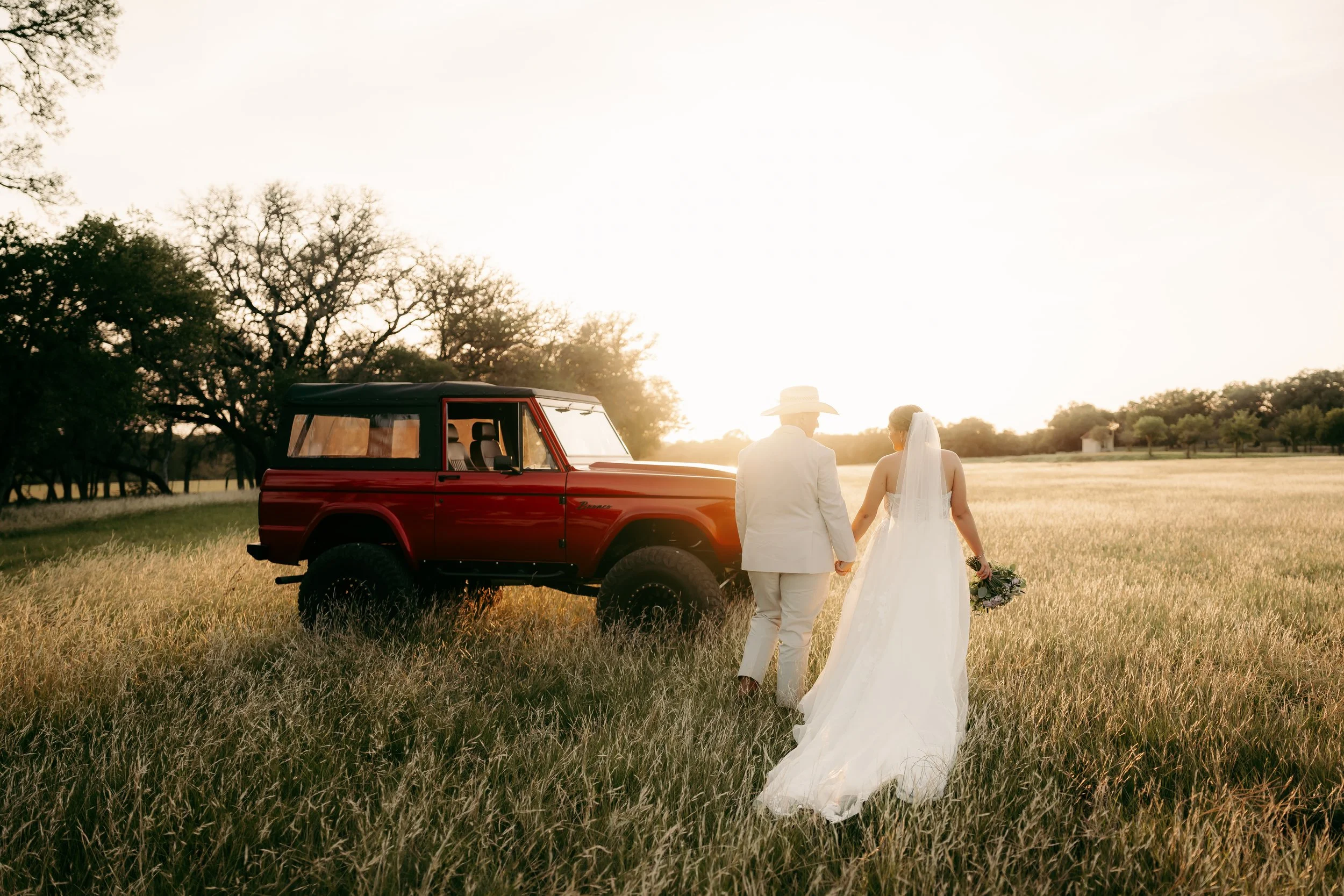Texas hill country wedding