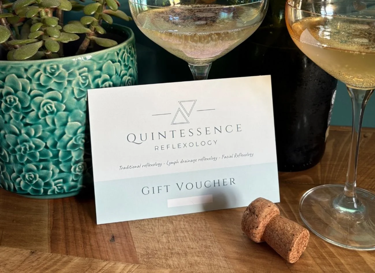reflexology gift voucher