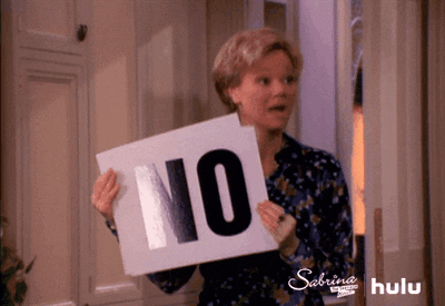 The Season of Saying “No” 