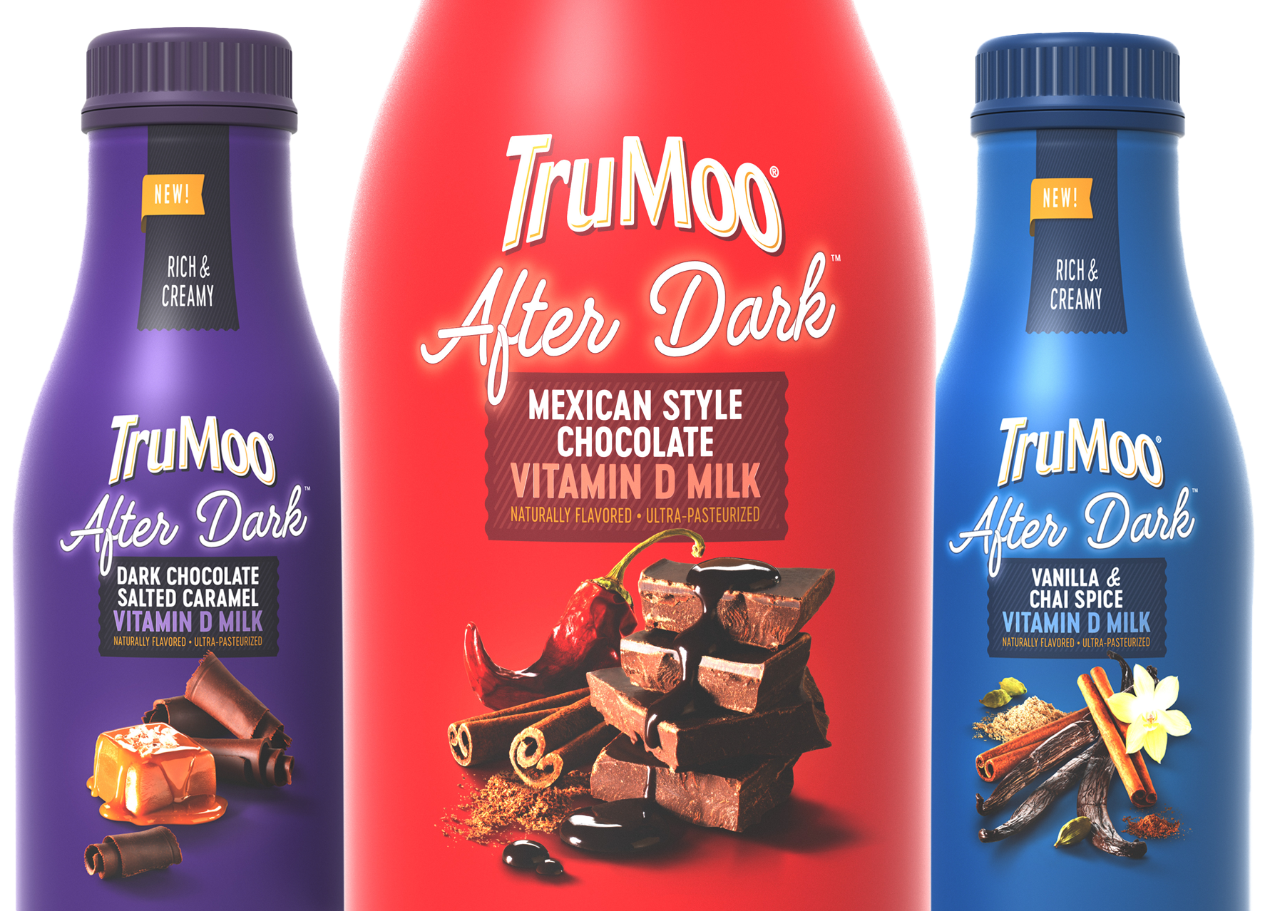 TruMoo After Dark packaging - design by DuPuis Group