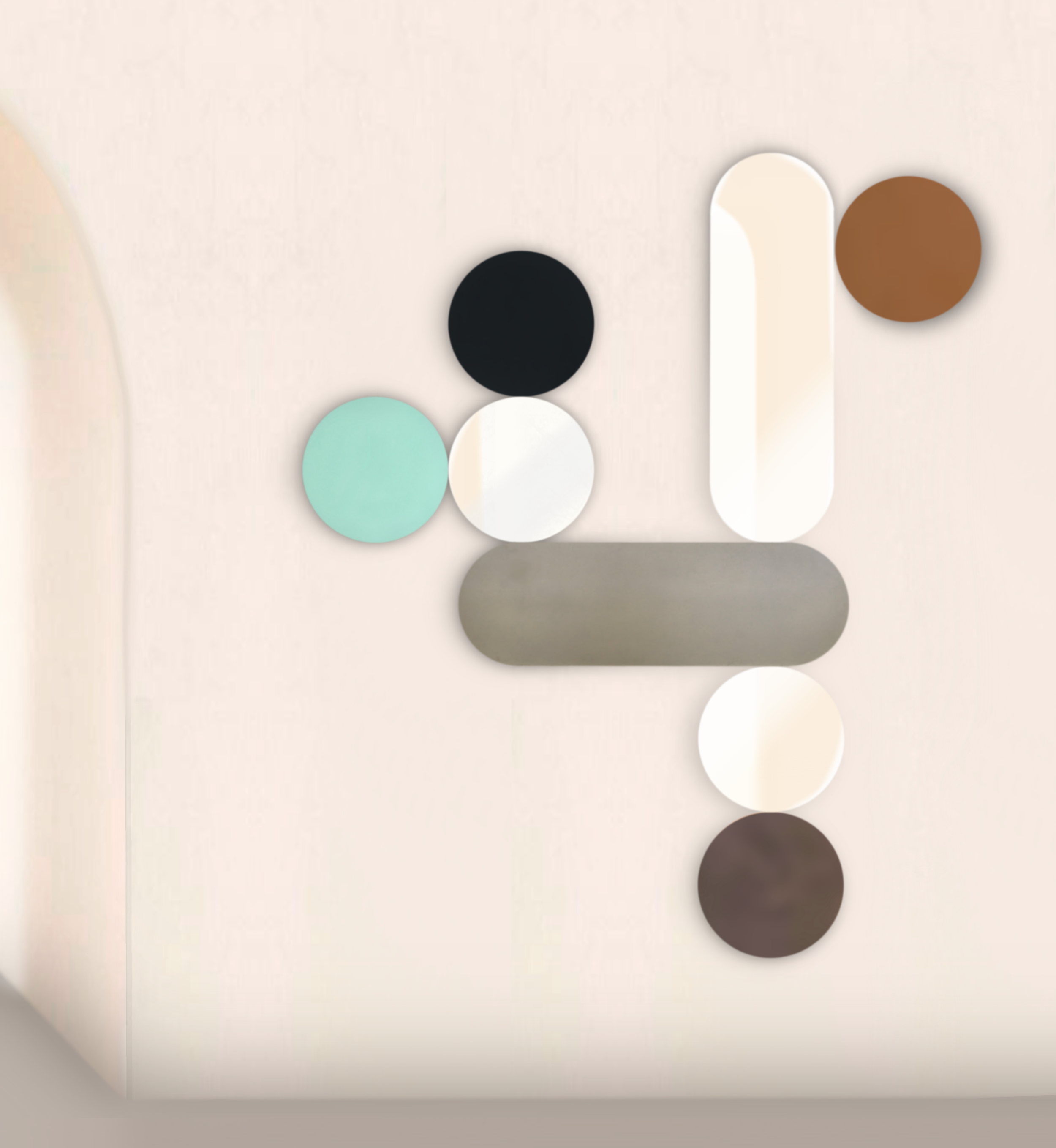 CONVERSATION A  Sculpture Miroir