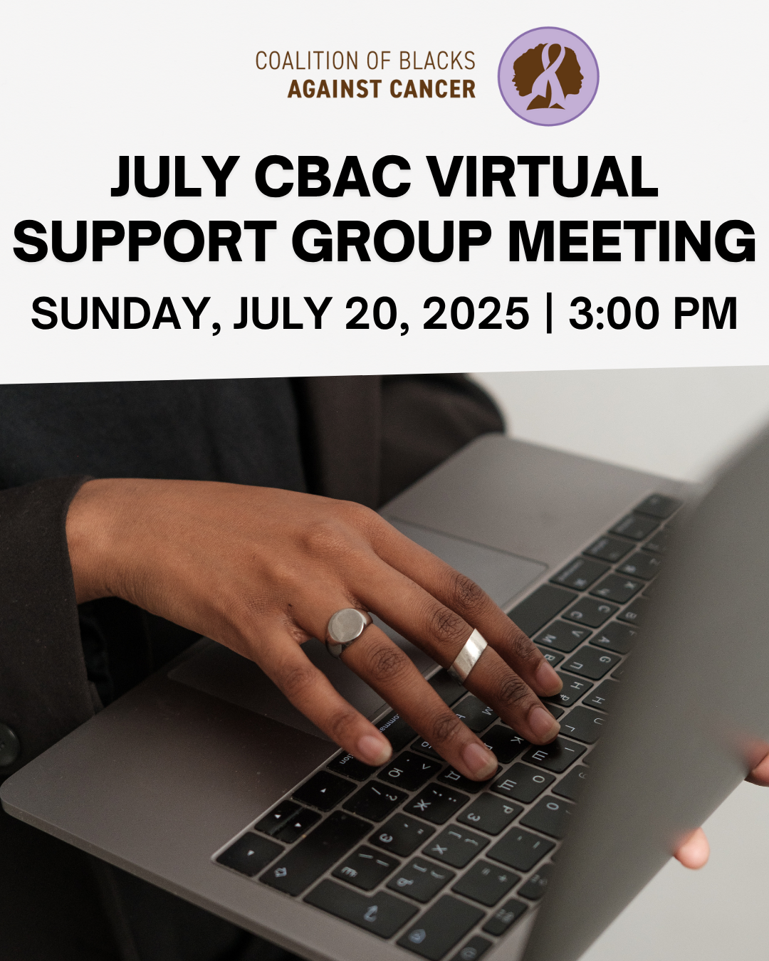 July CBAC Support Group Meeting